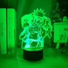 Крутая Светодиодная настольная лампа Hayato Sasuke, ночной Светильник для детей, украшение для спальни сакуры, светодиодный ночсветильник, Аниме подарок для Него