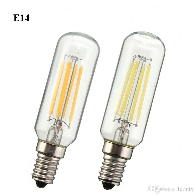 

T25 LED Cooker Hood Extractor Fan Bulb Cool/Warm White Light E14 220v 4w 8w 12w Small Screw Replace 20w 40w 60w Halogen lamp