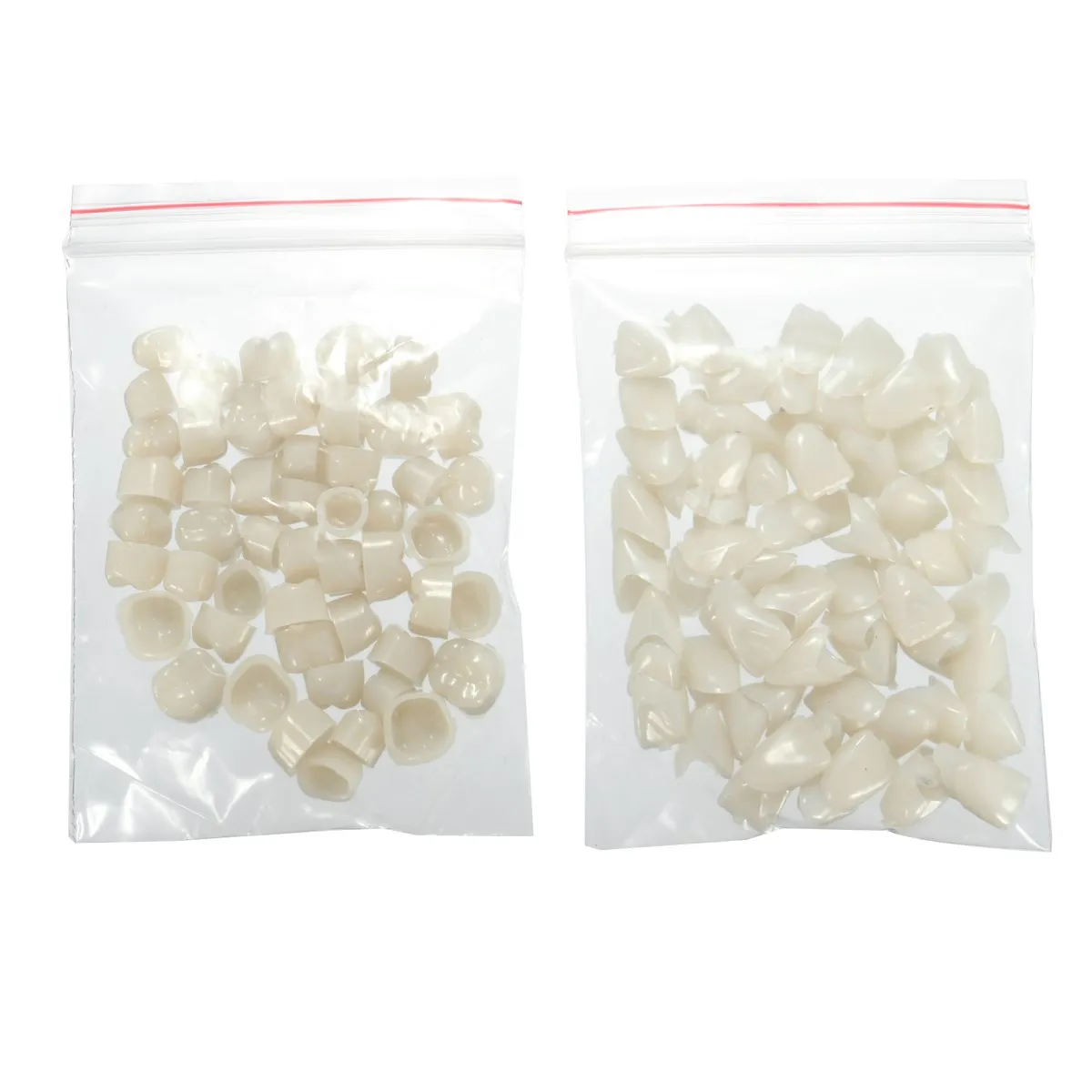 2 упаковки стоматологических материалов смешанные временные виниры в форме