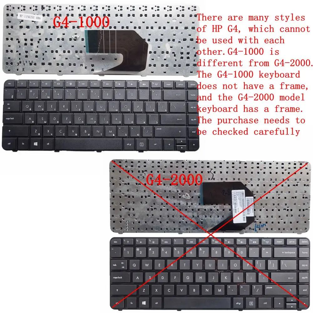 Русская клавиатура для ноутбука HP Pavilion G43 G4 1000 G6 CQ43 G57 CQ45 m03TX CQ431 CQ435 CQ436 635 655 650 630 636