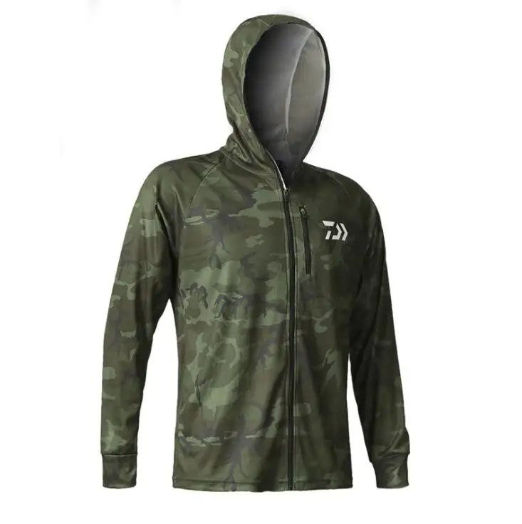 

DAIWA Shirt Fishing Clothing Professional Fishing Shirts Long Sleeve Bamboo Fiber UPF 50+ Breathable Quick Dry Fishing Clothes