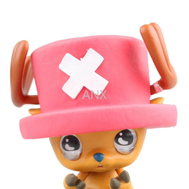 

12CM Anime Tony Tony Chopper Figure PVC Action Anime Peripherals Doll Model Toy Ninja Super CuteChopper Reindeer Great Gifts