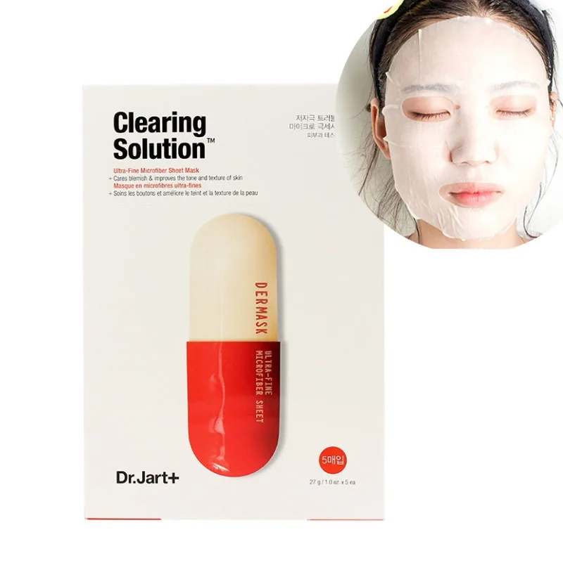 Dr.Jart + маска для лица Dermask водная струя Успокаивающая Гидра раствор Корейская
