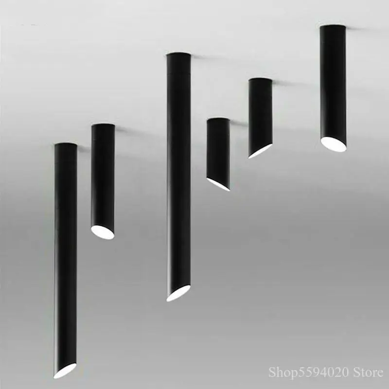 Скандинавские светодиодные потолочные светильники современные металлические