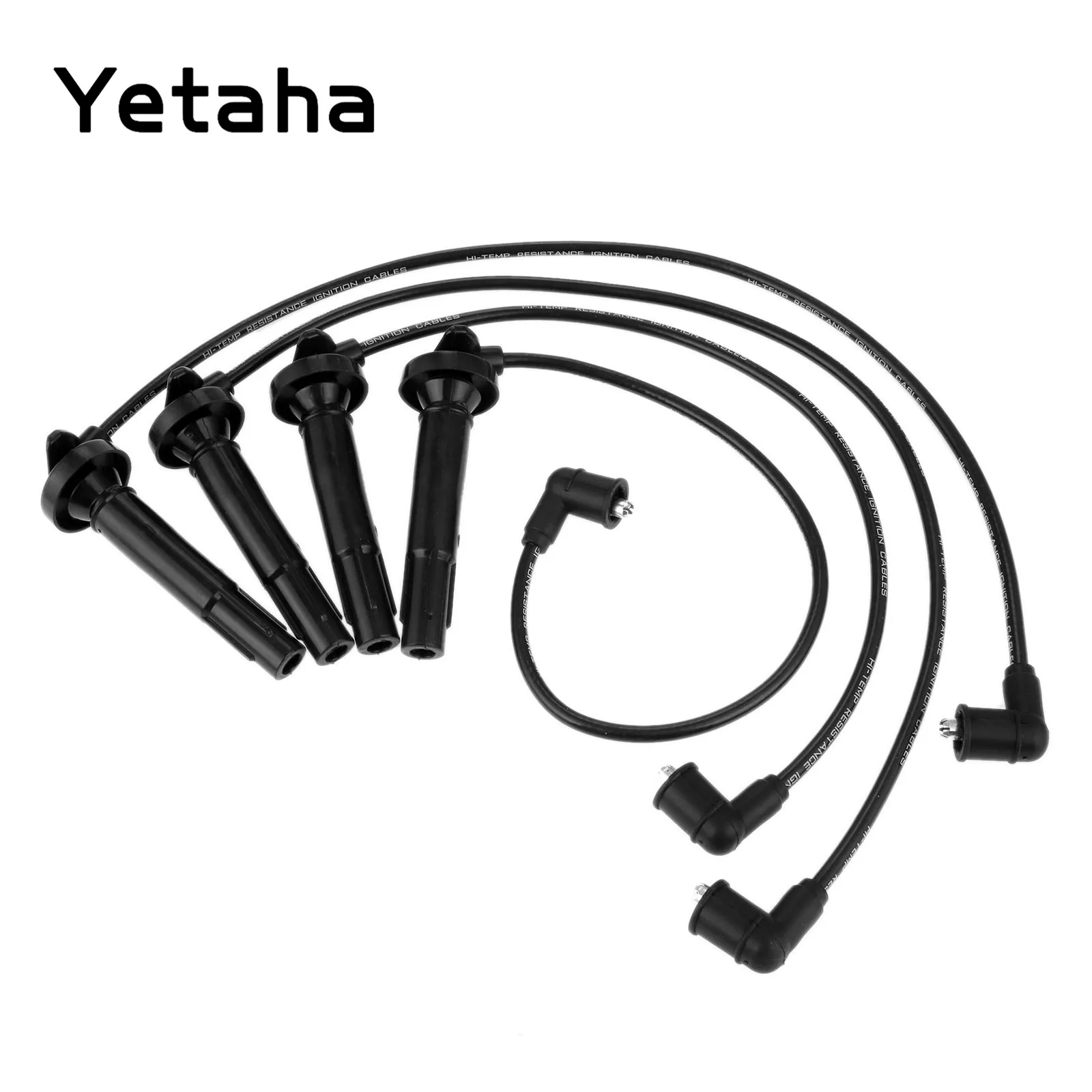 Yetaha 4 шт. 7 мм Свеча зажигания провода набор кабелей SOA430Q124 для Subaru Forester Impreza Legacy и