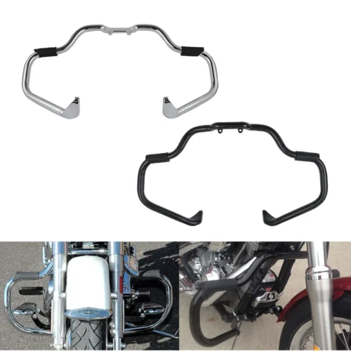 Мотоцикл усы шоссе защита двигателя бар для индийского вождя темная лошадь 2016-2021