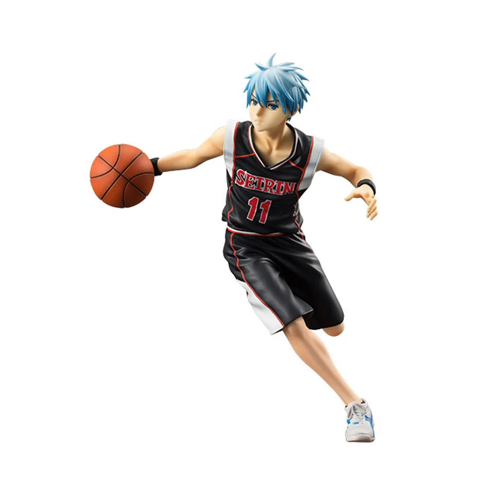 

Популярная Спортивная аниме-статуя Kuroko Tetsuya из коллекции Vogue с мячом, баскетбольная фигурка Kuroko