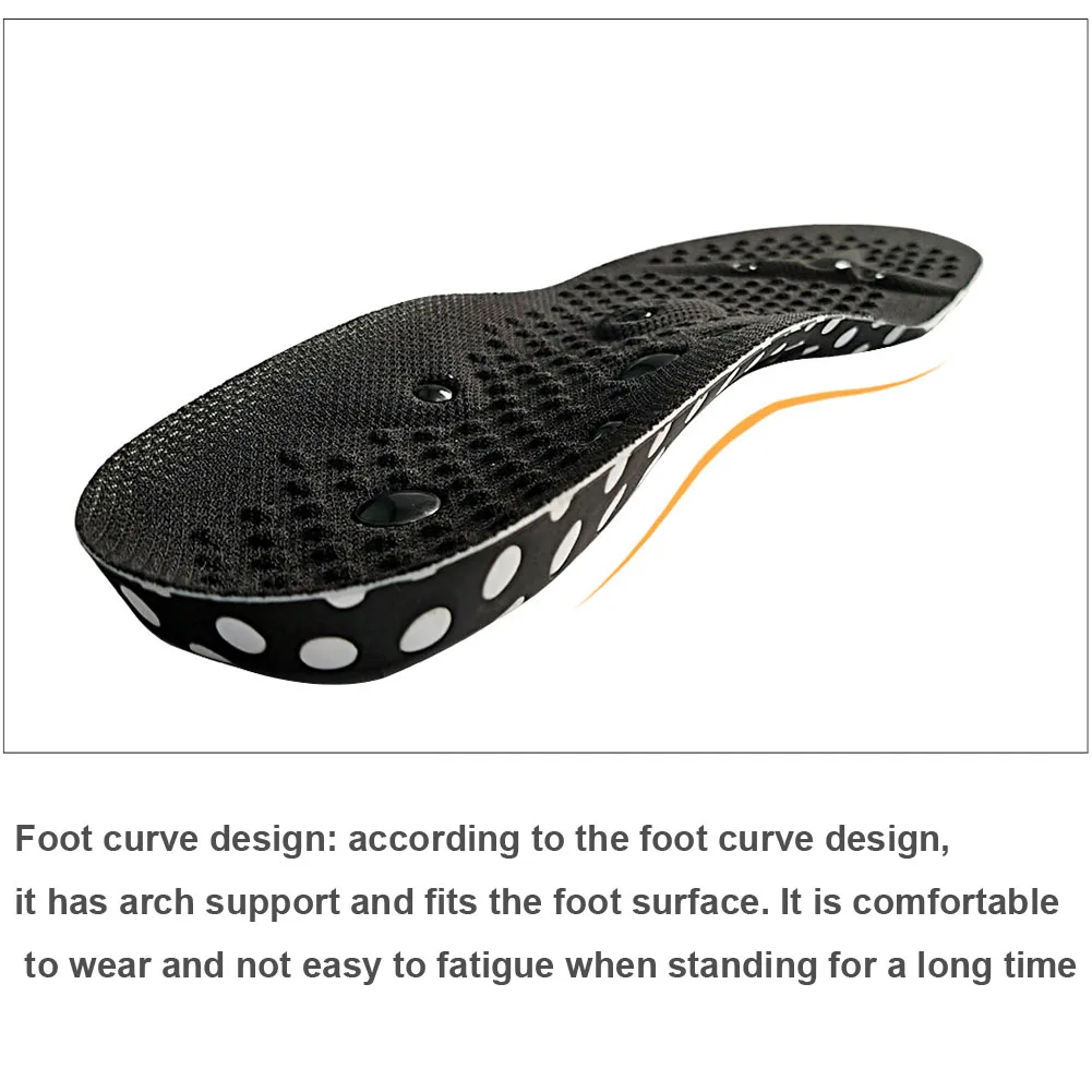 

Gift Foot Massage Sport Insole Climbing Arch Support Weight Loss Cuttable Magnetic Therapy Running Shoe Insert Point Pressure