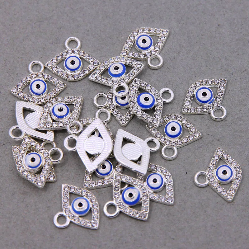 6 шт./подвеска на удачу с злыми духами сокровище Голубое озеро голубые глаза
