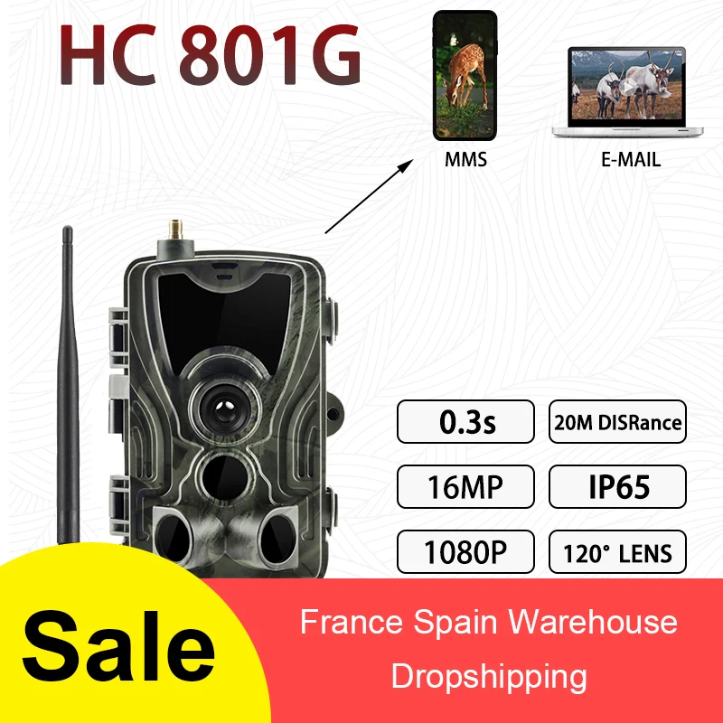 HC-801G 3g 801A 801 LTE охотничья камера 16MP Trail камера SMS/MMS/SMTP IP66 фото ловушки 0,3 s время триггера 940nm светодиоды Дикая камера