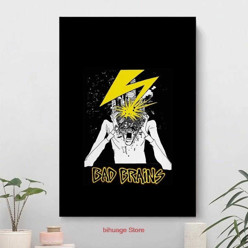 Bad Brains абстракция настенная живопись холст картина печатный плакат Декор