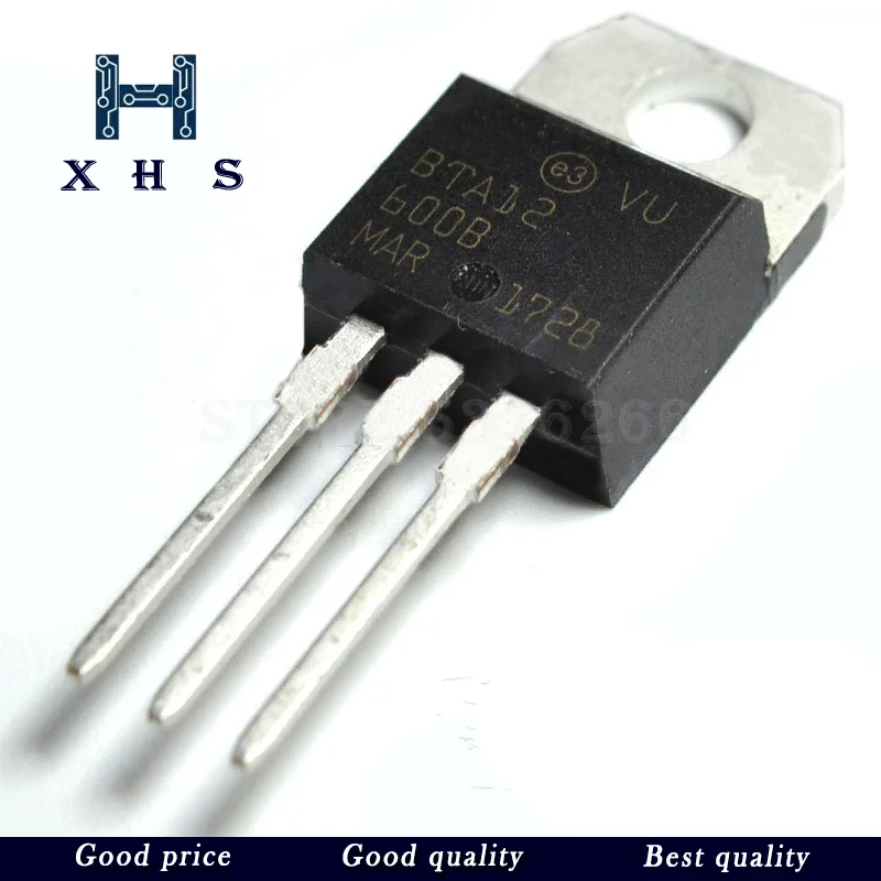 10 шт. BTA12 двухсторонний Тиристор 600B 12A 600V TO 220 новый и оригинальный