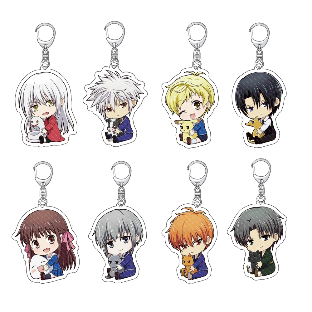 20 шт. аниме Фрукты корзина акриловый брелок Honda Tohru Souma Kyo Yuki Sohma Ayame Soma Shigure