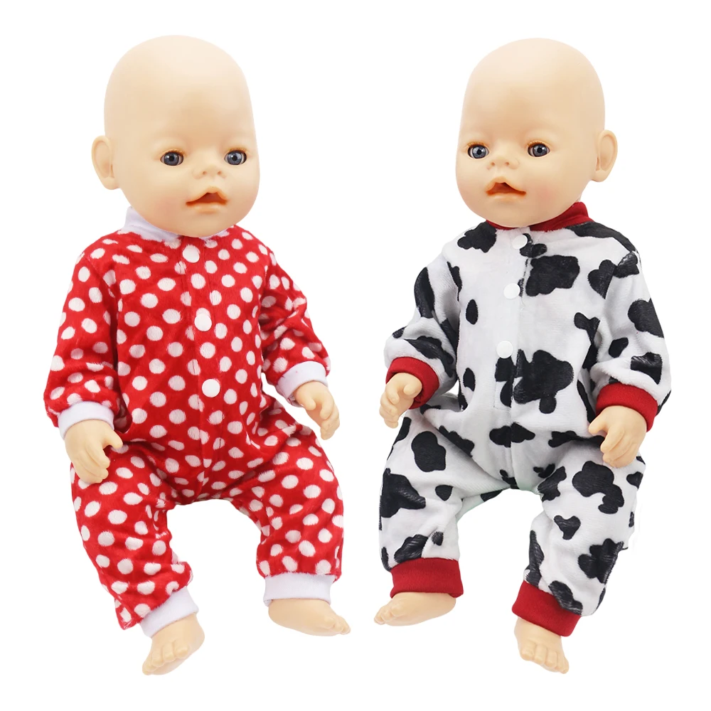 Кукольная одежда 16 18 дюймов комбинезон с длинным рукавом комбинезоны подходит
