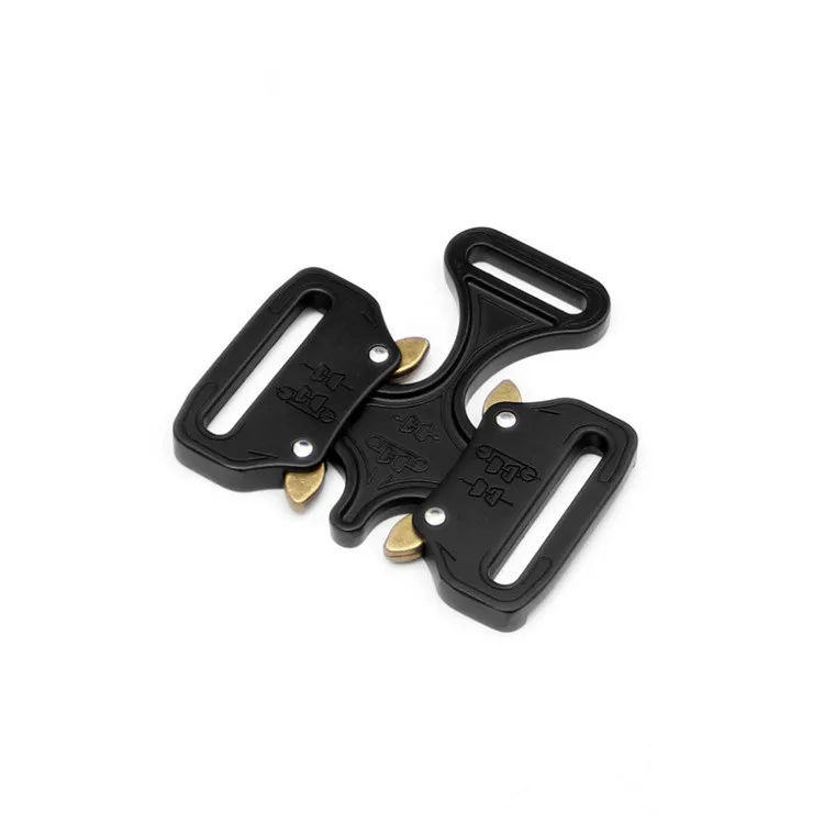 Metallschnallen mit doppeltem Entriegelungshaken, DIY-Sicherheitsgurtschnalle, verstellbares Outdoor-Sportgürtelzubehör, 27 mm, 38 mm, 45 mm – Detail 6