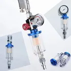 1 шт., 14 дюйма, масляный водоотделитель, встроенный воздушный шланг, фильтр, влагоуловитель для компрессора, краскопульта, пневматические детали высокого давления