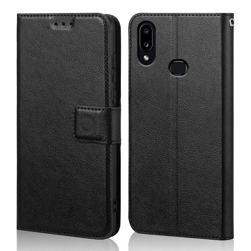 Чехол-книжка для Samsung A10S 2019 кожаный чехол-книжка с откидной крышкой Galaxy чехол