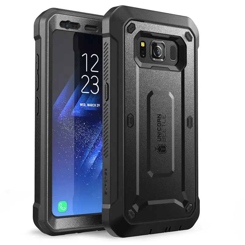 SUPCASE For Samsung Galaxy S8 Active Case Unicorn Beetle UB Pro Full-Body Rugged Holster Cover WITH Built-in Screen Protector