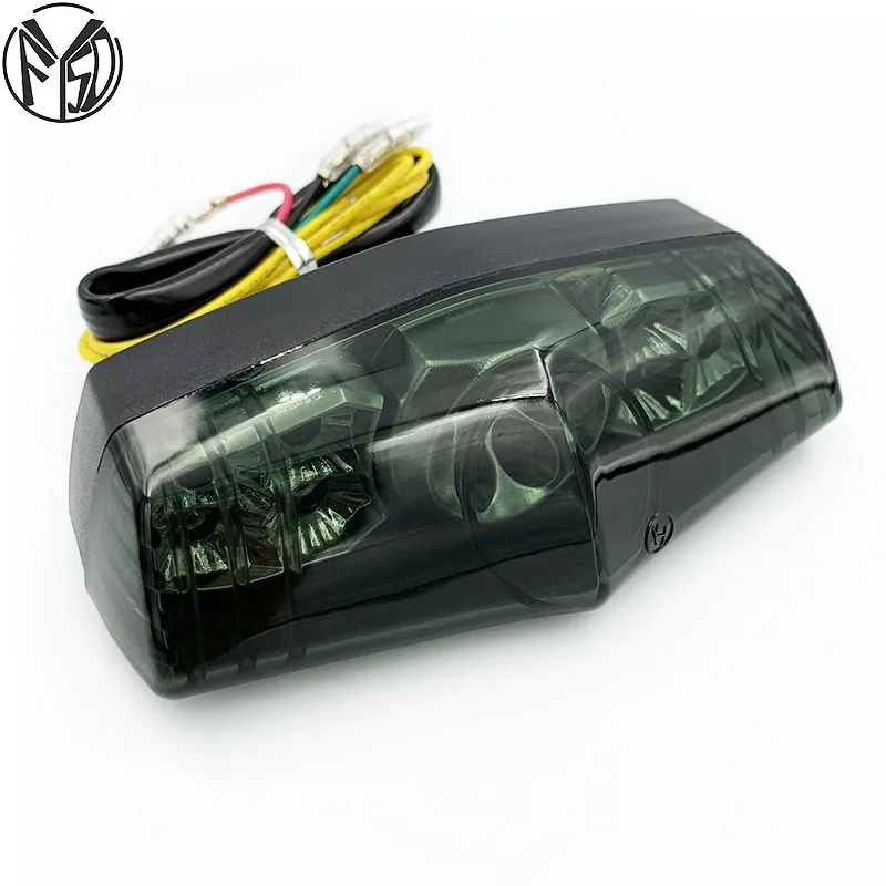 Универсальный светодиодный задний фонарь стоп-сигнал для мотоциклистов 12 В