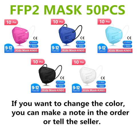 Mascarillas FPP2 детская FFP2 Mascarillas FPP2 Homologada Kn95 маска для лица многоразовая защитная маска mascarillas fpp2 для детей
