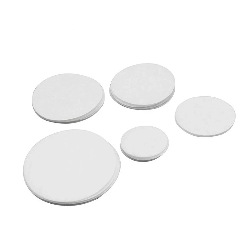 

Handmade Crafts 300pcs 2.5-4cm White Non Woven Felt Pads Fabric Cloth Craft DIY Home Patch Accessories
