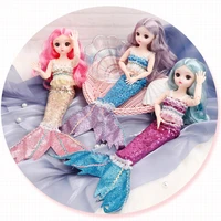 30cm princess bjd doll 23 movable jointed dolls with beauty clothes make up fashion diy doll handmade gifts for girl toy