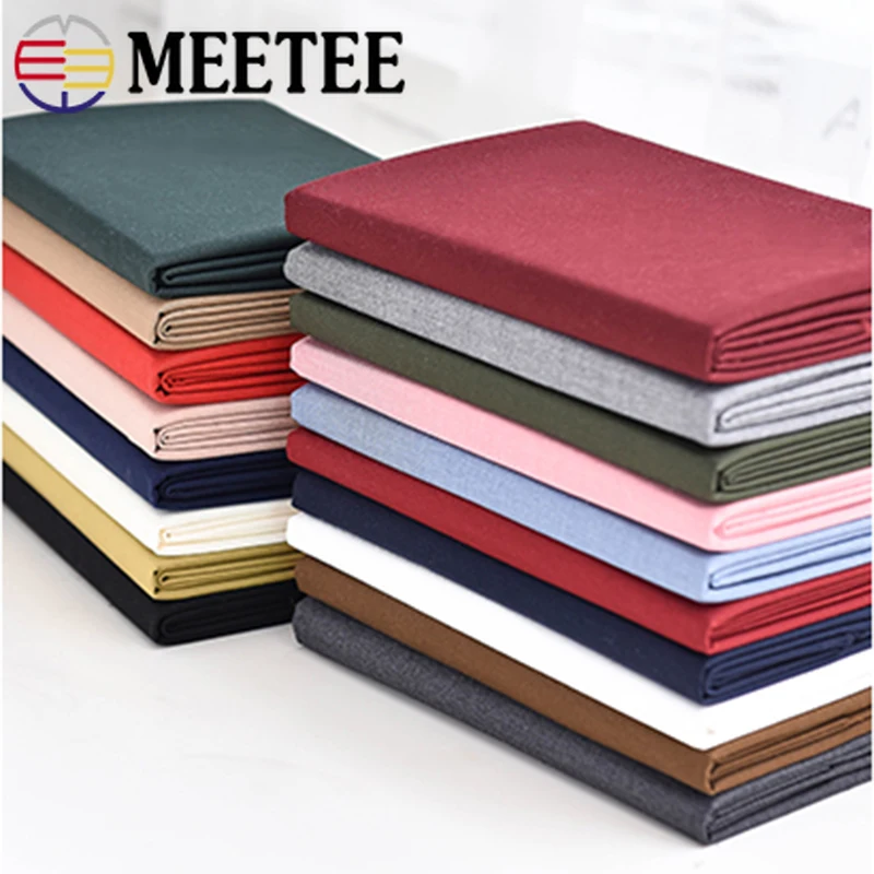 Meetee 50/100х150см сплошной цвет костюм ткань термоусадочная мужская деловая