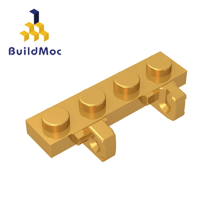 BuildMOC 44568 шарнирная пластина 1x4 для строительных блоков детали сделай сам