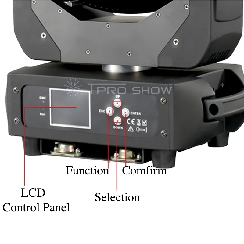 2 шт. луч движущийся головной свет 6x40 Вт пчелиные глаза RGBW LED Lyre Wash Zoom стробоскоп