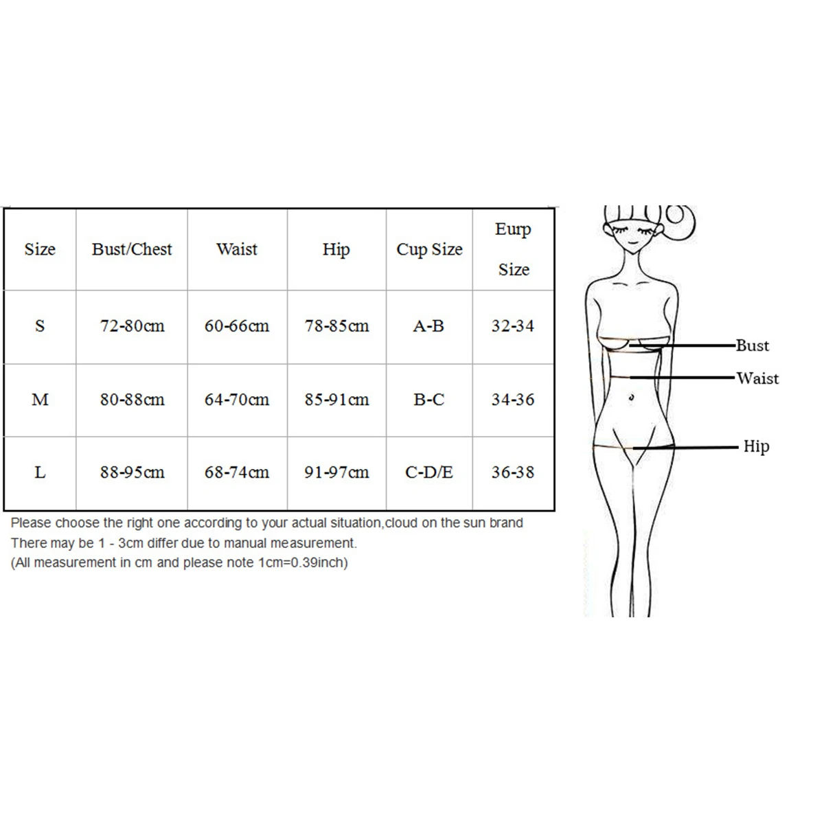 

2020 sexy bikini Summer Ladies Split Bikini Set Adults Women Simple Solid Color Strapless Type Buckle Decoration Bikini Swimwear