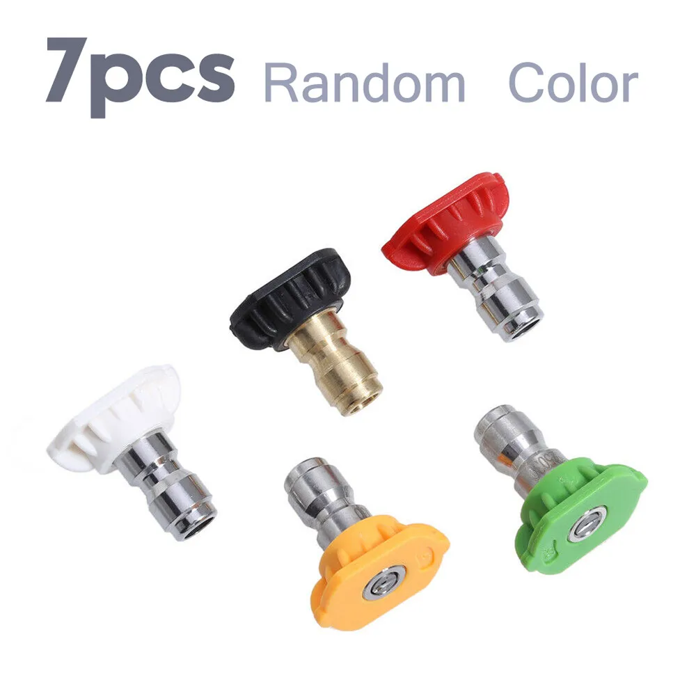 

Set Nozzle Tools Washer Accessory Elements Gadget High Pressure Kit Multicolor