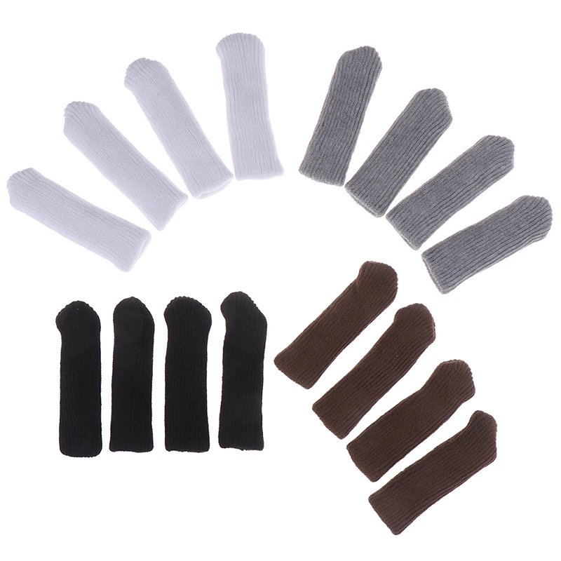 

4pcs/lot Durable Home Furniture Safety Elastic Hardwood Floors Chair Leg Solid Floral Floor Protector