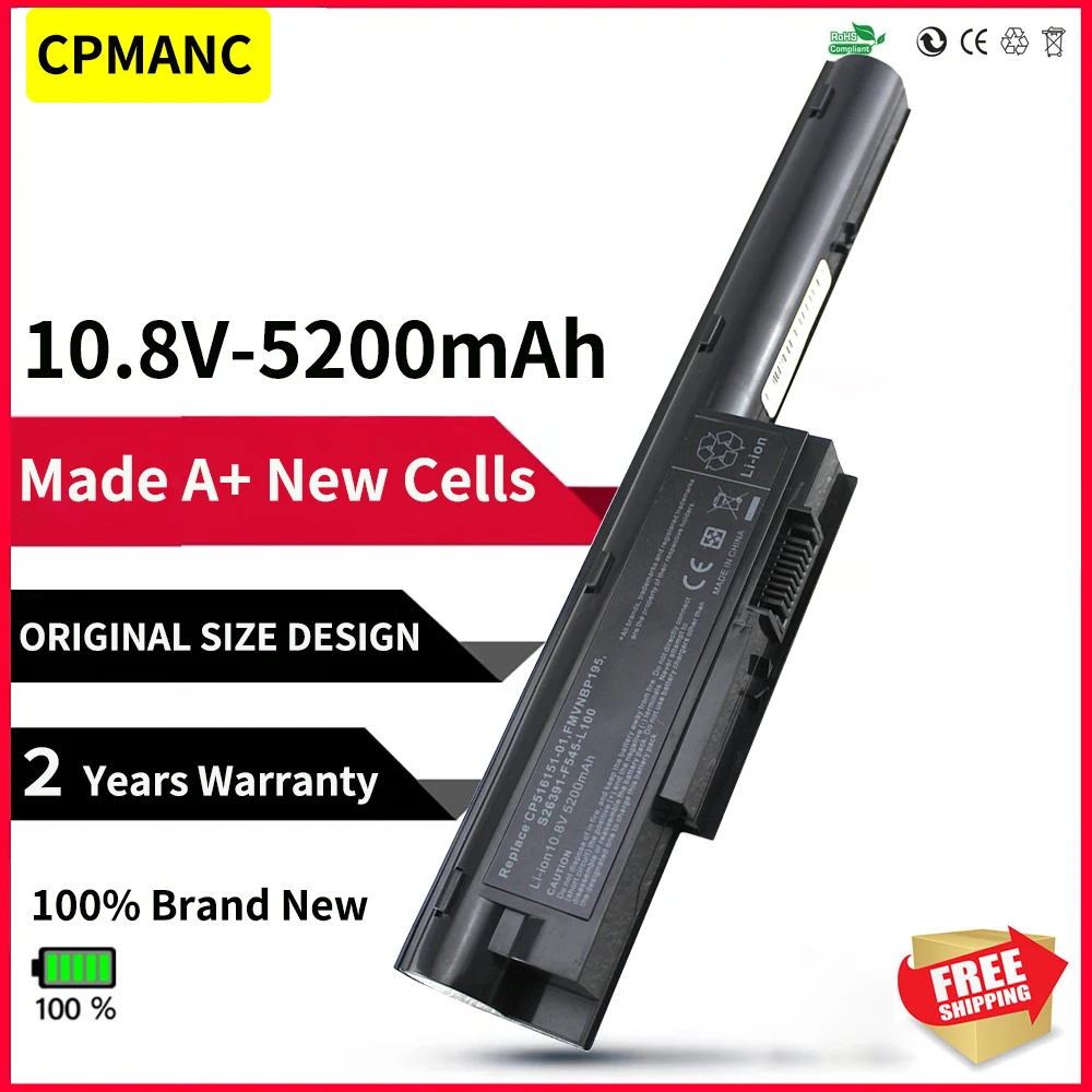 Аккумуляторная батарея для ноутбука FUJITSU LifeBook BH531 LH531 BH531LB SH531