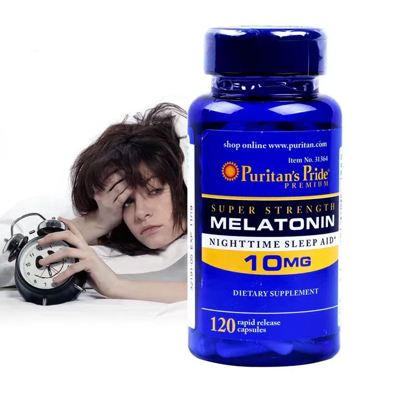 

Hot sale Melatonin 10mg 120 sleep Tablets Super strong Night sleeping aid Improve Sleep,Strength body sequins glitter for face