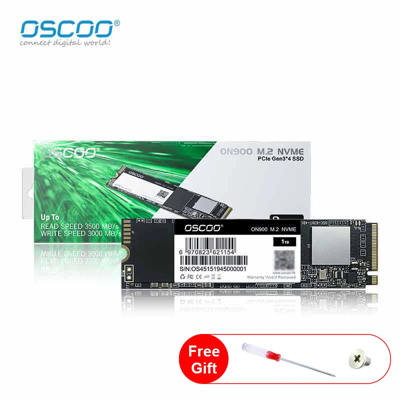 OSCOO Hard Drive SSD ON900 2280 m2 NVME SSD 1TB 512GB 256GB 128GB Internal Hard Disk hdd for Laptop Desktop MSI Asrock