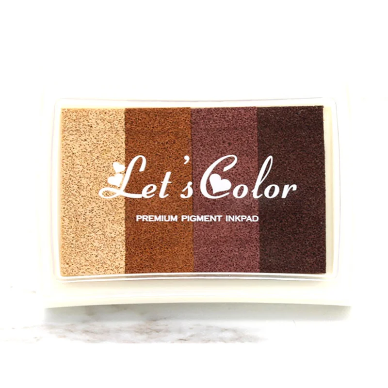 1 коробка/5 цветов сделай сам скрапбукинг старинные ремесла Ink Pad печатные штампы