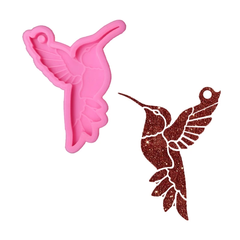 

2021 New DIY Crafts Keychain Epoxy Resin Mold Jewellery Necklace Pendant Silicone Mould