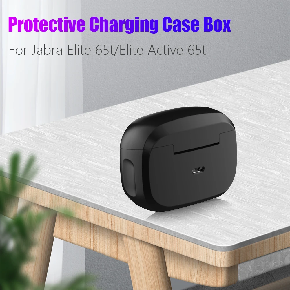 

Зарядное устройство для наушников Jabra Elite 65t/Elite Active 65t Bluetooth-совместимая гарнитура Беспроводное зарядное устройство для наушников Чехол