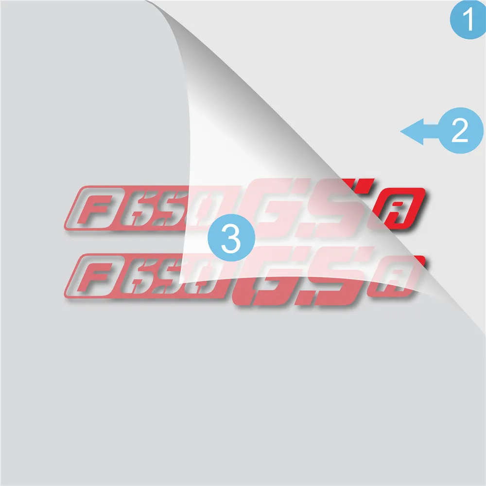 

New Motorcycle reflective fuel wheels fairing portable luggage helmet stickers sign decoration Decals For BMW F650GSA f650 gsa