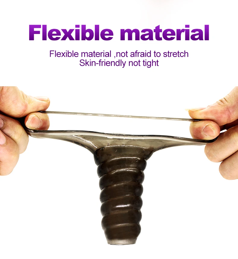 Стимулятор кольца на пенис рукав для пениса смазка оргазма секс игрушки мужчин