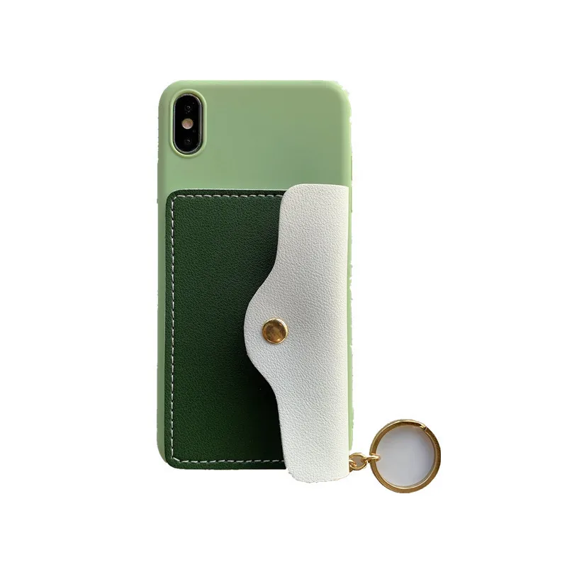 Модные с карманом для карт милый чехол конфетного цвета для huawei Nova 5i 5 4 3i P30 P20 Коврики 10 20 Honor 8X Max 8A 9 9X10 20 Pro Lite