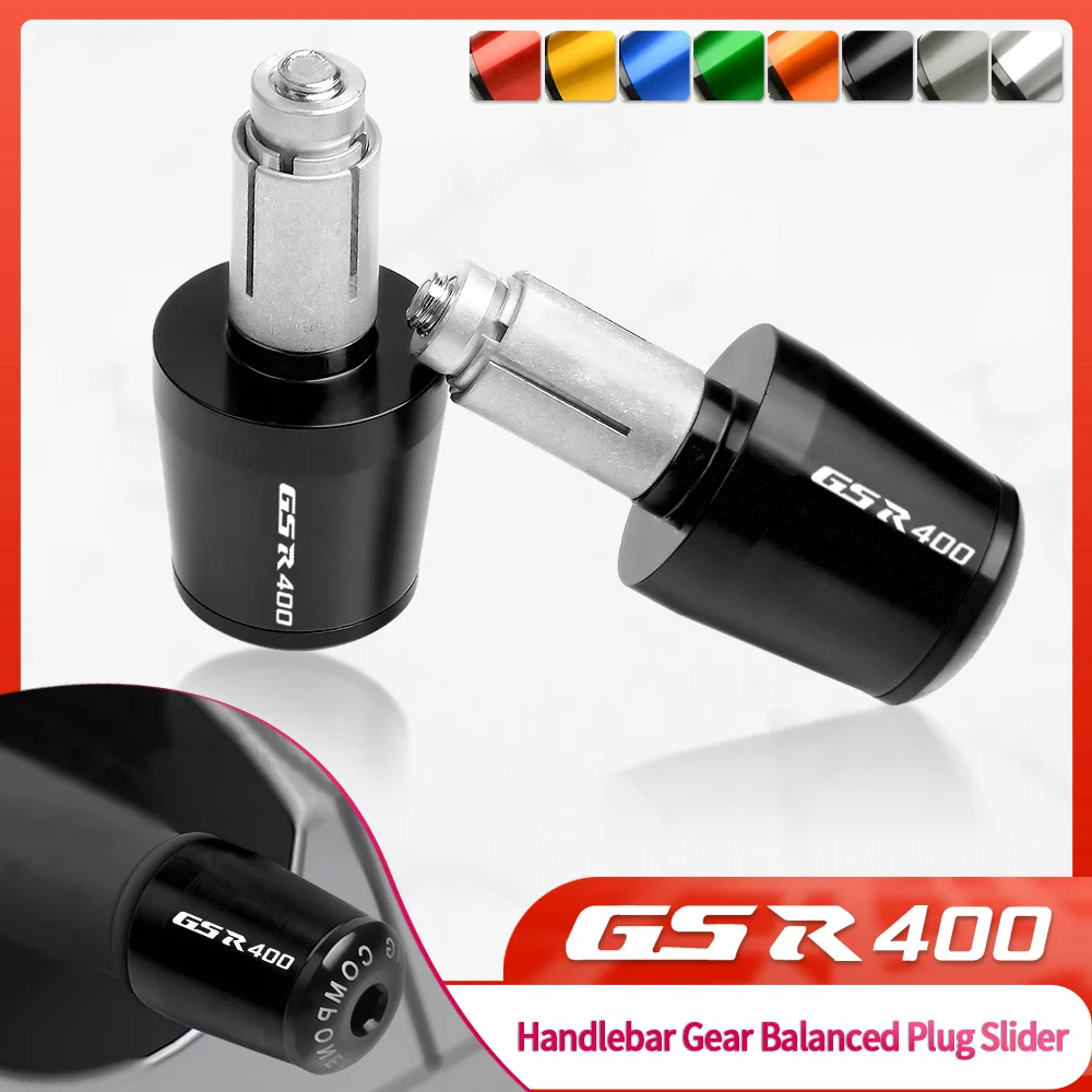 

Motorcycle Grip Accessories FOR SUZUKI GSR400 GSR 400 2008 2009 2010 2011 2012 7/8" 22MM Handlebar Hand Grips Handle Bar End Cap