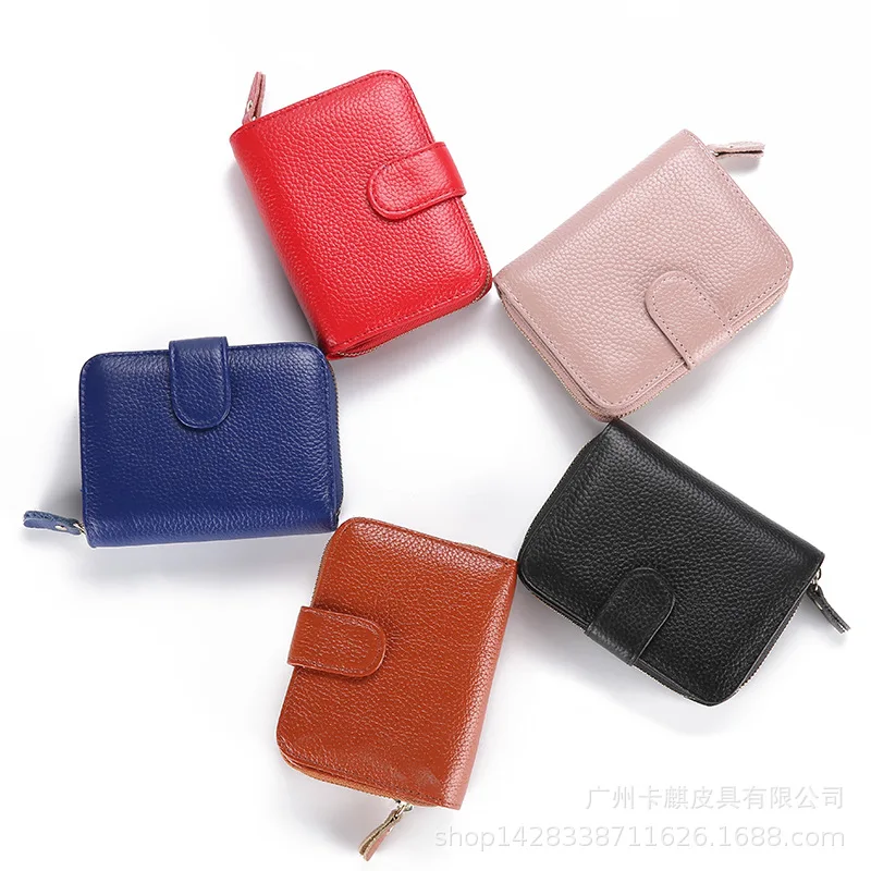 

Male and female credit card package card sleeve organ cowhide document package drivers license rfid multi-function