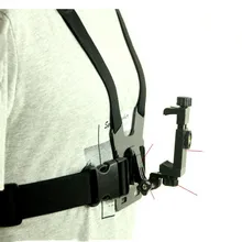 2020 New Universal Chest Belt Harness Strap Mount Holder Cell Phone Clip for Mobile Phone Action Camera Mount Holder Accessories