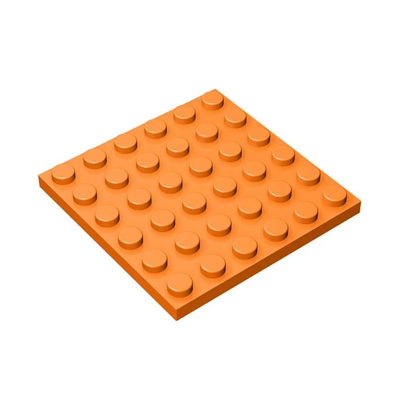 10 шт. детали MOC 3958 пластина 6x6 Совместимые Кирпичи сборные строительные блоки
