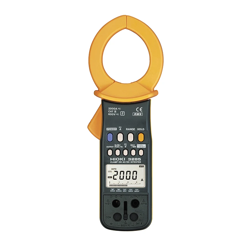 HIOKI 3285 зажим на AC/DC Hitester 200A/2000A TURE RMS клещи с проверки непрерывности и сопротивления