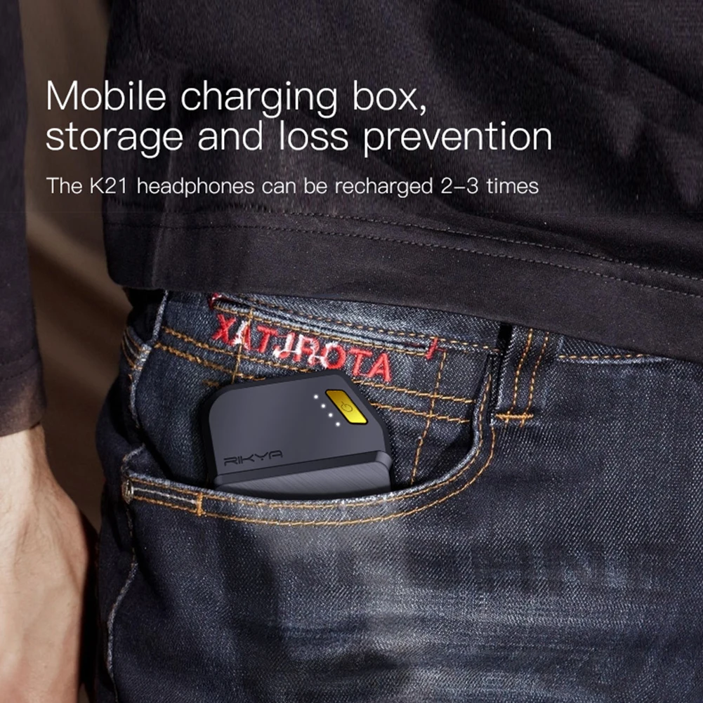 K21 бизнес Bluetooth-гарнитура подвесной режим ожидания Спортивные Беспроводные