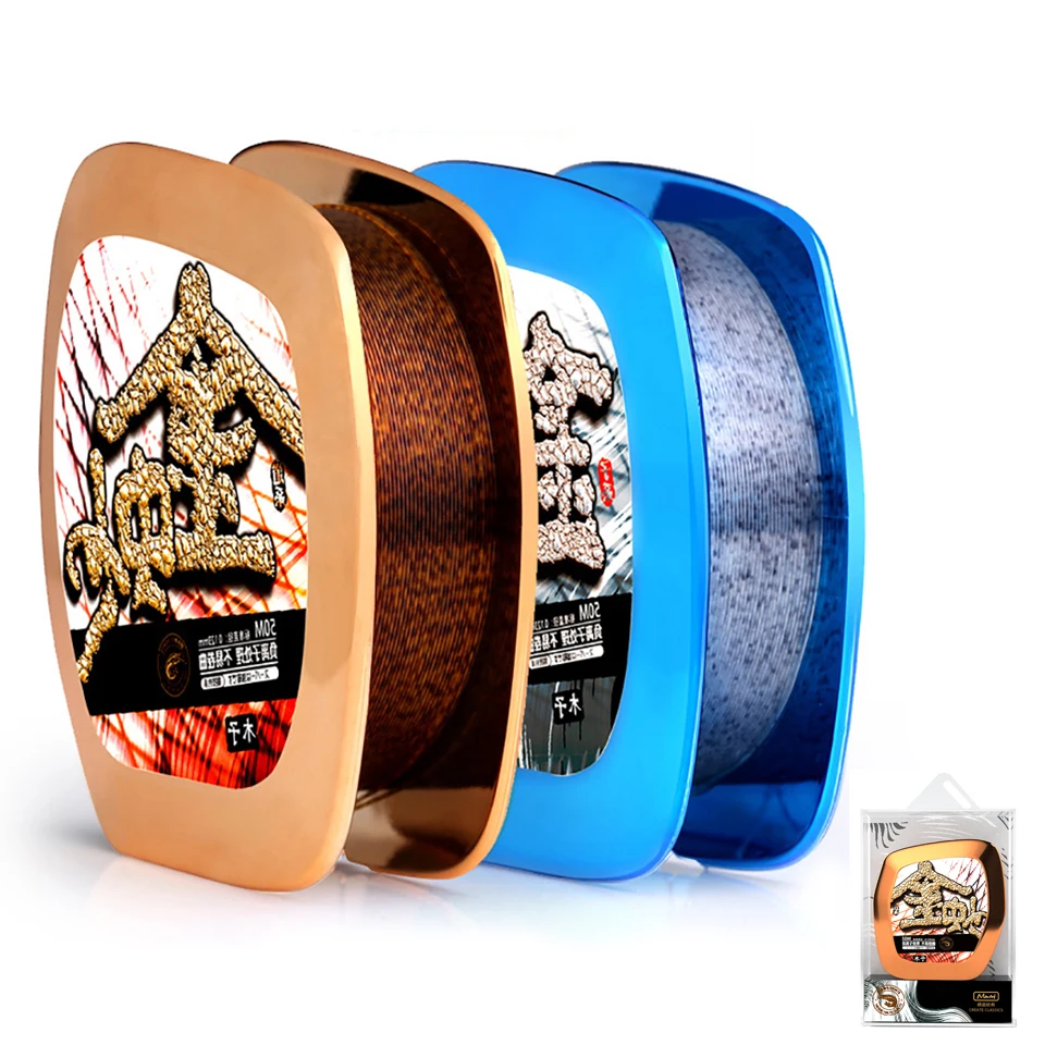 

Hot Sale 50m Japanese Fishing Line Super Strong Nylon Monofilament Fish Line Wear-Resistant Nylon Fish Line Spoted Fishing Line