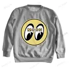 Толстовка мужская хлопковая с капюшоном и логотипом Луны