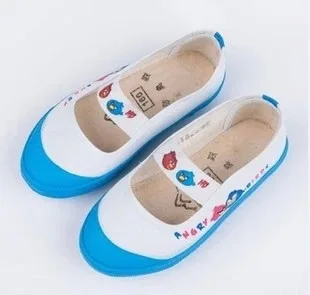 Детская удобная повседневная обувь с двойной звездой для девочек 2020 парусиновая